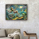 5D DIY Full Drill Square Diamond Painting Beauty Dinosaur Cross Stitch Kit