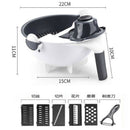 Multifunction Rotate The Vegetable Cutter Slicer Creative Kitchen Tools Hot JR