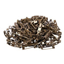 100 Bronze Tone Brooch Back Bar Pins Findings 20x5mm