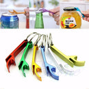 Cute 3Pcs Bottle Opener Key Ring Chain Keyring Keychain Metal Beer Bar Tool Claw