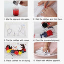 Tie Dye DIY Kit Tie Dye Shirt Fabric Dye DIY Clothing Graffiti Dye Party Supply