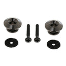 2pcs Metal Straplocks Strap Lock Button for Electric Acoustic Guitar Bass
