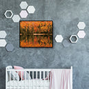 DIY Digital Oil Painting By Numbers Kits Autumn Woods Drawing Picture Art
