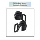 10pcs Camping Tent Tent Tarpaulin Clamp Tarpaulin Bracket Tent Pole Holder Clip