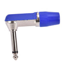 Rean 6.35mm 1/4 inch Right Angle Stereo Jack Solder Terminal for Audio Cable Kw
