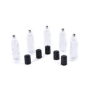 10Ml Roll On Glass Bottleessential Oil Perfume Metal Roller Ball Bottle- OZ