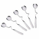 5 Honey Spoons, Coffee stirring spoon,Stainless Steel, 6-Inch I9Z6
