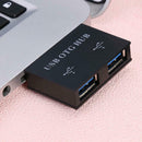 2 in1 Micro USB + USB2.0 to Dual 2 Ports USB2.0 OTG Hub Adapter Splitter