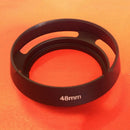 Lenses Aluminum 48mm LENS HOOD Suitable For Cannon Canonet QL17 GIII Camera X7M1