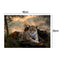 5D DIY Full Drill Diamond Painting Leopard Cross Stitch Embroidery Mosaic