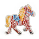 1 Pcs Pegboards for DIY Beads Hama Fuse Beads Clear Horse Design Board ALJ