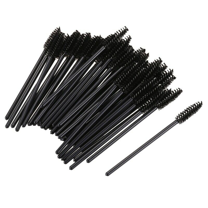 New 50 pcs Disposable Eyelash Brush Mascara Wand Applicator for Eyelash Ext W3R1
