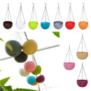 2pcs Creative Plastic Flowerpot Wall Hanging Basket Indoor Outdoor Landscape