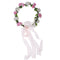 Wreath Flower Artificial Flowers Hair Band Floral Bridal Wedding Hairband