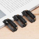 40pcs/lot 2.8cm U Shape Snap Clip for Hair Extension Wig Weft Accessories