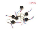 10x DC 3V 70mA 12000 RPM For Phone Coin Flat Vibrating Vibration Motor 1030  Z