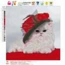 5D Hat Cat Diamond Painting Embroidery DIY Cross Stitch Home Decor