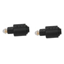 2 Packs Optical 3.5mm Female Mini Jack Plug To Digital Toslink M Audio Adap R5Z8