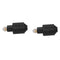 2 Packs Optical 3.5mm Female Mini Jack Plug To Digital Toslink M Audio Adap R5Z8
