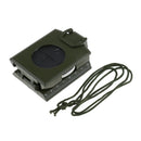 MagiDeal  Metal Sighting Compass W/ Inclinometer Camping Hiking Gear