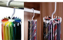 Rotating 20 Hooks Neck Ties Organizer Men  Tie Rack Hanger Holder3C