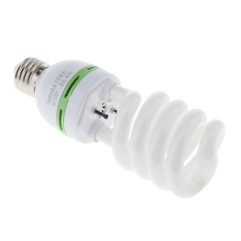 2pcs E27 Negative Ion Spiral Light Bulb Energy Saving Air Purifier Bulb