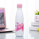 Printing Stainless Steel Constant Temperature Bottle White Portable Hot Wat