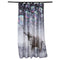 Waterproof Fabric Bathroom Shower Curtain Sheer Panel Decor 12 Hooks Bubble Q6Z7