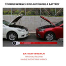 Ratchet Head Side Terminal Battery Wrench Auto Car Battery Torsion Spanner Tool