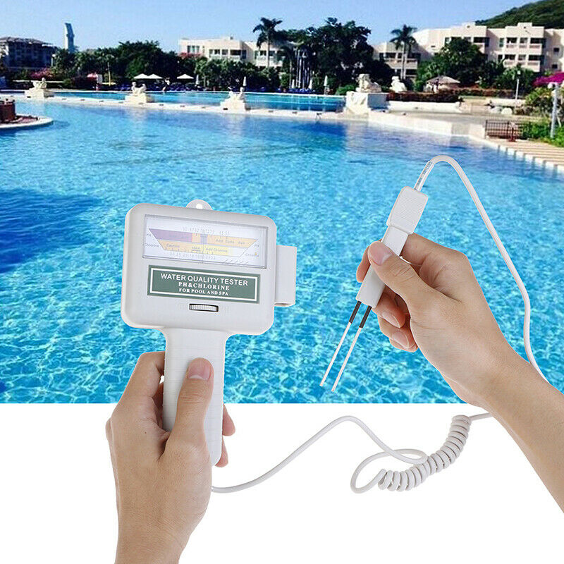 Digital Meter Tester Water Quality PH Chlorine Purity Pen Stick CalibrationS Gw