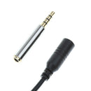 6 m / 19.68ft Dual-head Lavalier Microphone Professional Lapel Collar Mic