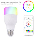 E27 Smart LED Bulb Lamp Voice APP Remote Control Dimmable Home Color Light