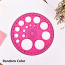 360 Degree Protractor Round Drafting Ruler Measuring Office Tool Student Sc E8E9