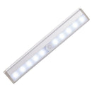 10LED Motion Sensor Bedroom Bedside Night Light Wardrobe Cabinet Wall Lamp