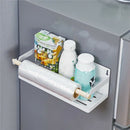 Kitchen Shelf Refrigerator Side Magnetic Absorption Storage Rack