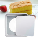 Aluminium Alloy Square Chiffon Cake Pan Removable Smooth Cake Convenient J1Z3