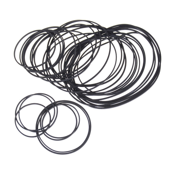 40pcs Small Fine Pulley Pully Belt Engine Drive Belts For DIY Toys Module Car JR