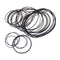 40pcs Small Fine Pulley Pully Belt Engine Drive Belts For DIY Toys Module Car JR