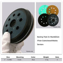 5" 8 Holes Hook & Loop Sanding Pad Orbital Palm Sander Backing Plate Disc