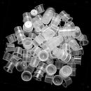 100pcs Disposable Plastic Tattoo Cup Pot Pigment Ink Holder Tattoo Tools S