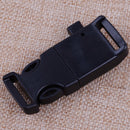 5pcs Paracord Bracelet Buckle Whistle Compass Flint Fire Starter Scaper Blade