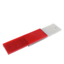 1PC red warning reflective safety plate reflector stickers for car truck3C