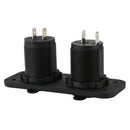 150W Cigarette Lighter Socket Adapter, 12V/24V Power Output with 4.2A Dual