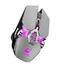 Wireless Gaming Optional Mouse 2.4G 2400DPI USB Rechargeable Mute Backlight Mice