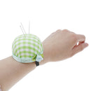 Pin Cushion Wooden Base Needle Pillow for Sewing Needles Pilj