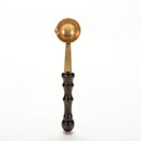 Retro Brass Wood Spoon For Melt Wax Melted Dissolve Wax Seal Stamp Envelope MO
