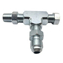 3-Way 1/8'' NPT To 4AN Plug Oil Feed Pressure Sensor