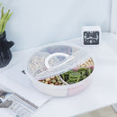 Double-Layer Snack Candy Storage Box with Lid Christmas Gift Wedding Party