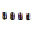 4 Pieces Tire Accessories Car Bike Motorcycle Hexagonal Valve Cap Tire Valve