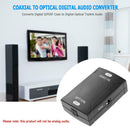 Toslink Optical Digital to Analog Audio Converter Fiber Coaxial Signal to RCA